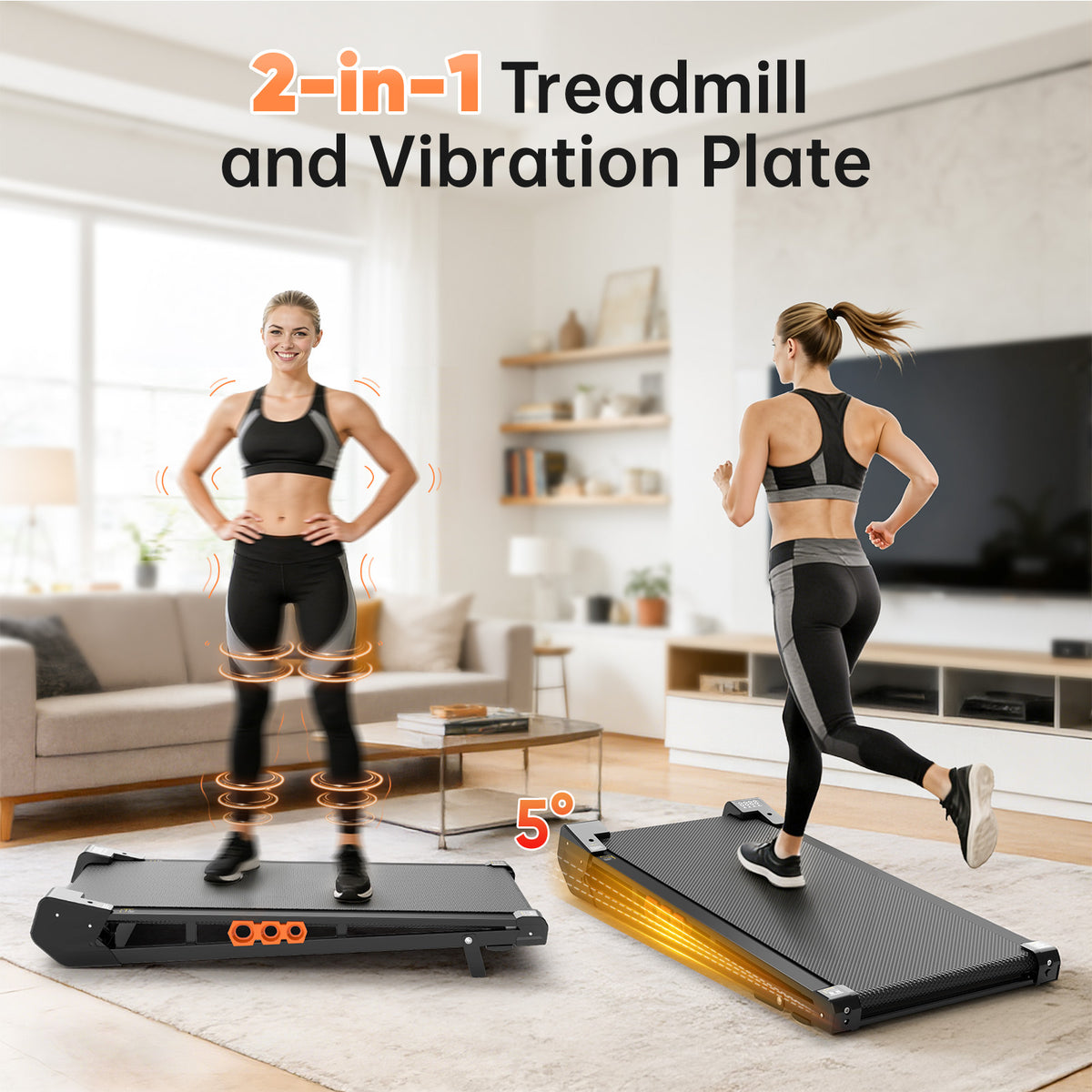 VersaFit Space-Saving Home Walk & Relax Treadmill